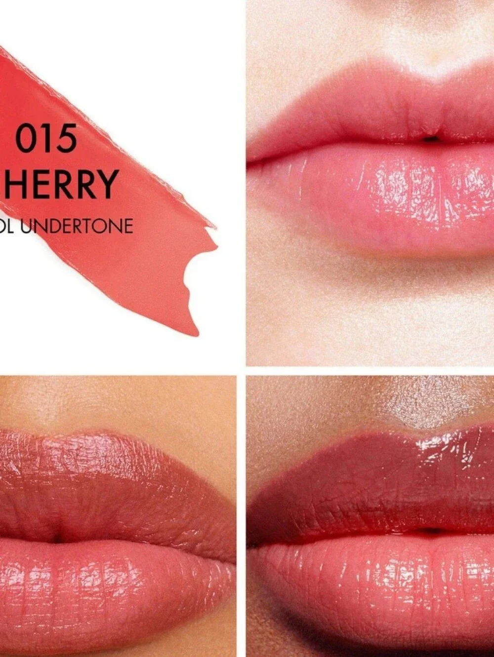 Dior Addict NEW Lip Glow— Vibrant Coral-Red Finish
